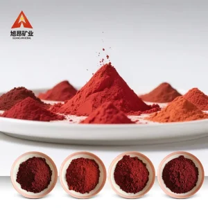 All Colors Iron Oxide Pigments Inorganic Ceramic Coating Pigment for Cement Mf Fe2O3