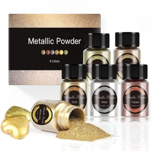Aluminium Silver Marble Metallic Powder 800 1200 Mesh Epoxy Resin Colorant Metallic Pigment for Jewelry Making DIY Crafts
