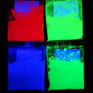 Anti Counterfeiting 365nm Invisible UV Fluorescent Powder Security Fluorescent Pigment For Leather And Coating
