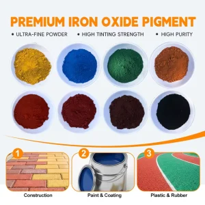 Anti-Fading Iron Oxide Pigment for Colored Asphalt Road and Pavement