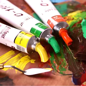 Art Supplies Artist Oil Painting 12ml Single DIY Graffiti Non toxic 12 Colors Beginner Oil Painting