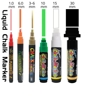 Artist Drawing Liquid Chalk Marker Pen