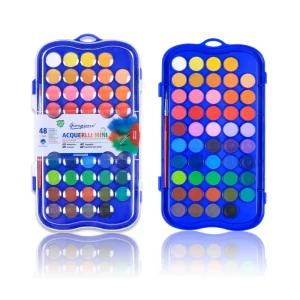 Artist Grade 48 Colors Watercolor Set For Paper Canvas 3mL Tubes Supports Custom Service Multi Specification Supply