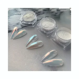 Aurora Highlight Pearl Pigment Chrome Glitter Nail Art Acrylic Powder Fairy Powder