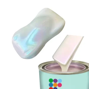 Aurora White Candy Opal Multi Color Shift Chameleon Pigment for Automotive Refinish Coating
