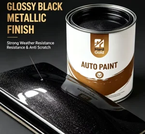 Automotive Base Coat High Coverage Fast Drying Solid Color Car Paint for Auto Body Repair and Refinishing