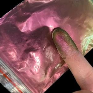 Automotive Paint Chameleon Rose Red Color-Shift Pigment Cosmetic Grade