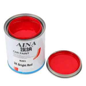B203 2K Bright Red Acrylic Car Paint Two-Component Spray