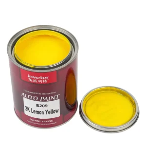 B209 2K Lemon Yellow Acrylic Automotive Refinish Paint