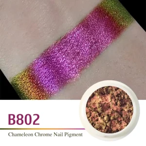 B8 Chameleon Pigment Multi-chrome Color Shifting Powder for Automotive Paint Car Coating Resin DIY TPO-Free MSDS Bulk