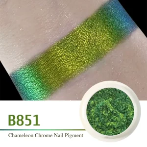 B8 Color-Shifting Chameleon Powder Multi-Chrome Flip-Flop Paint for Nail Art Resin DIY TPO-Free MSDS Bulk