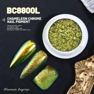 BC8 Chameleon Flakes for Holiday Party Nail Accessories and Makeup Supplies