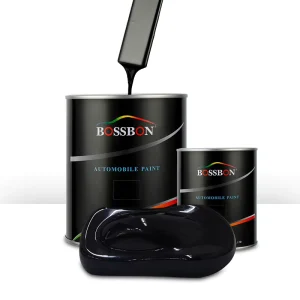 BS211 Solid Black Refinishing Car Paint for Repair