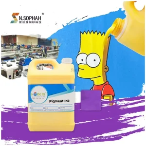 Base Price Clothing Printing Colorful Pigments Screen Printing Pigment Ink