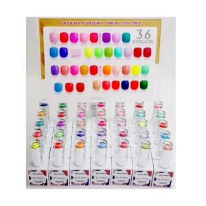 Bellinails High Pigment Nails Supplies Factory OEM Customize 36 Colors Set Uv Gel Nail Gel Polish