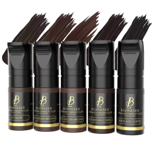 Biomaser 12ml Permanent Makeup Pigment 39 Colors Microblading PMU Ink For Eyebrow Lip Eyeliner