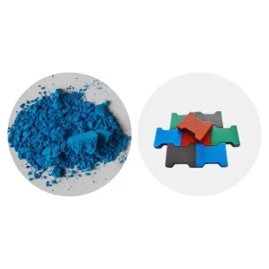 Blue Iron Oxide Pigment Dye for Rubber Tiles