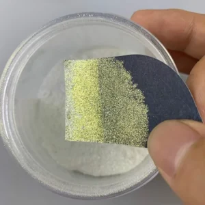 Blue Pearlescent Pigment Iridescent Pearl Pigment Interference Effect Mica Powder for Plastics Paint Ink
