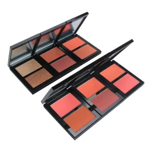 Blush on Cheek Natural Pigment 2 Color Matte Powder Blush Private Label Blush Palette