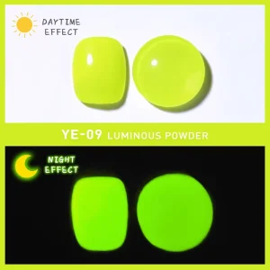 Bojun YE Neon Fluorescent Luminous Powder Night Glow Pigment for Trendy Nail Salon Supplies