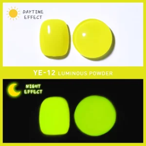 Bojun YE Waterproof Luminous Pigment for Outdoor Decoration Road Marking and Nail Art Supplies