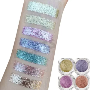 Brand MCESS Cosmetic Grade Valentines Makeup Shining Eyeshadow Shimmer Loose Pigments Powder for Cosmetics Watercolor Paints