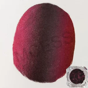 Brand Mcess FREE SAMPLES Black Chameleon Multichrome Best Ink Screen Printing Powder Pigments for Watercolor Paint Homemade