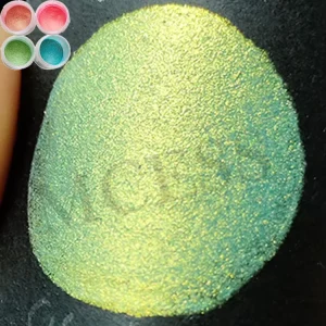Brand Mcess FREE SAMPLES Golden Shifting Duochrome Shiny Sparkling Color Ink Powder Pigments for Watercolor Crafts
