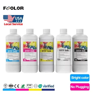 Bright Color Dtf White Ink DTF PET Film Ink 1000ml