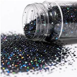 Bulk 24 Colors 2oz Holographic Chunky Glitter Shaker Jars for Tumbler Resin Slime Christmas Craft Making