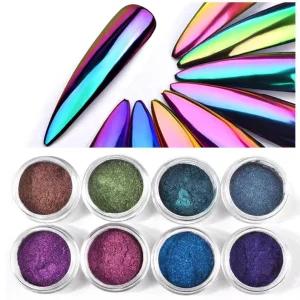 Bulk 64 Colors Glitter Pearlescent Mica Powder Epoxy Resin Pigment Metallic Pigment for Candle Soap Making