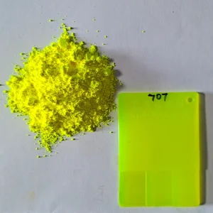 Bulk Migration Resistant Neon Pigment Powder for Soft PVC EVA TPE and Rubber Product Coloring ZVMR17