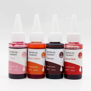 Bulk Natural Food Pigment Colorant Food Grade Coloring Liquid Pigment
