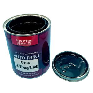 C104 Super Blue Black 1K Acrylic Automotive Refinish Spray Paint, Anti-Fading, High Gloss