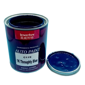 C119 High Concentration Solid Color Liquid Coating Throughly Blue Acrylic Imported Pigments Spray Application Characteristics