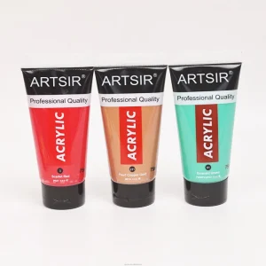 CE 75ML Acrylic Paint 120+ Colors Artist Painting Materials High Coverage Art Paint Bright Colour With EN 71 And ASTM D 4236