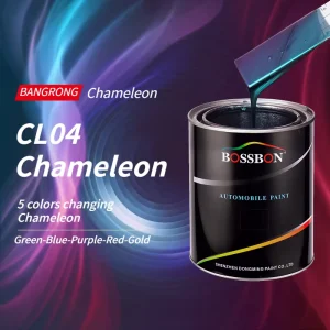 CL04 Chameleon Car Paint Green Blue Purple Red Gold Automotive Coating Car Refinish Paint Manufacturer