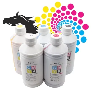 CMYK White Water-Based Pigment Ink for Digital Heat Transfer Printers
