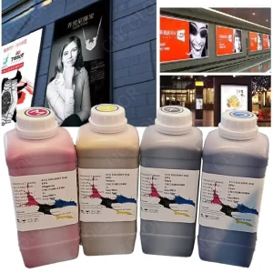 CN Color Eco Solvent for 1000ml for Digital Printing Pigment CMYK LC LM Colors for DX5 DX7 XP600 TX800 Printers Water Based