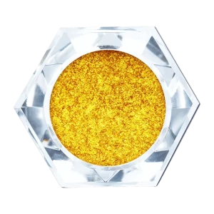 Calcium Sodium Borosilicate Glass-Based Powder Golden Pearl Pigments for Cosmetic Body Oil