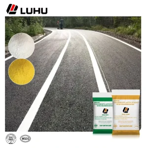 Cambodia Standard White Yellow Thermoplastic Road Marking Paint with Dirt Pickup Resistance for Highways