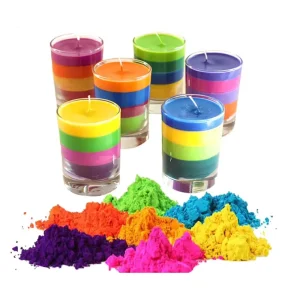 Candle Professional Fluorescent Pigment Yellow Orange Red Blue Violet Green Black Brown