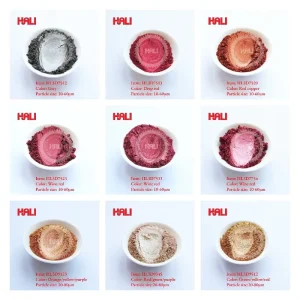 Candy mica pearl Pigment Powder Pearlescent effect Pigment for Paint problem solving coating masterbatch epoxy primer shoes bag