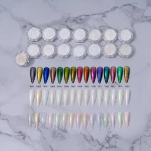 Chameleon Colorful Nail Pigment Nail Art Aurora Effect Powder