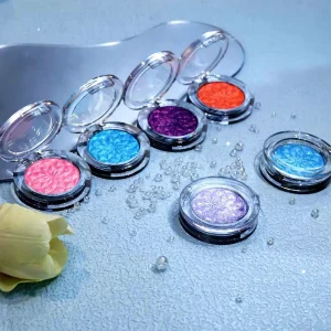 Chameleon Eye Palette Eyeshadow Palette Customizable Duochrome Pressed Eyeshadow Pearlescent Finish Eyeshadow