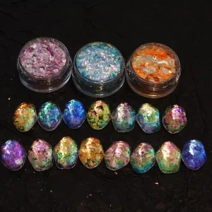 Chameleon Makeup Flakes Cosmetic Glitter Nail Art Pigment for Eye Shadow and Nail Polish