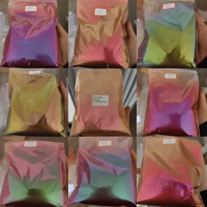 Chameleon Mica Powder Colorshift Pearl Pigment for Epoxy Resin, Watercolors, Craft Art, and Car Paint Coating