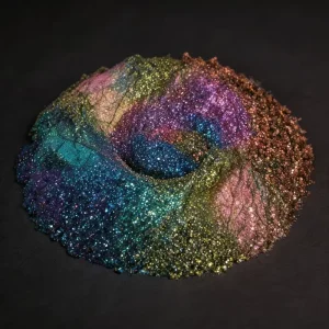 Chameleon Pearl Pigment Set Ultra Fine Particles 6 Colors 5g Capacity Accept Custom Color Orders
