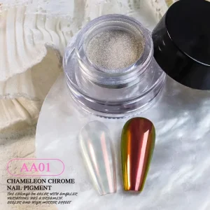 Chameleon Pigment Powder Nail Mirror Powder 12 Colors