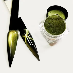 Chameleon Yellow Green Magnetic Special Effect Pearl Mica Coating Pigment